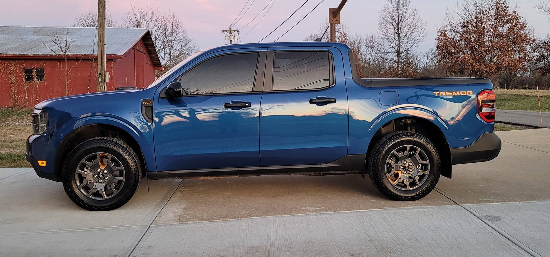 Ford Maverick Atlas Blue Tremor Muddy/Clean 20250203_181317