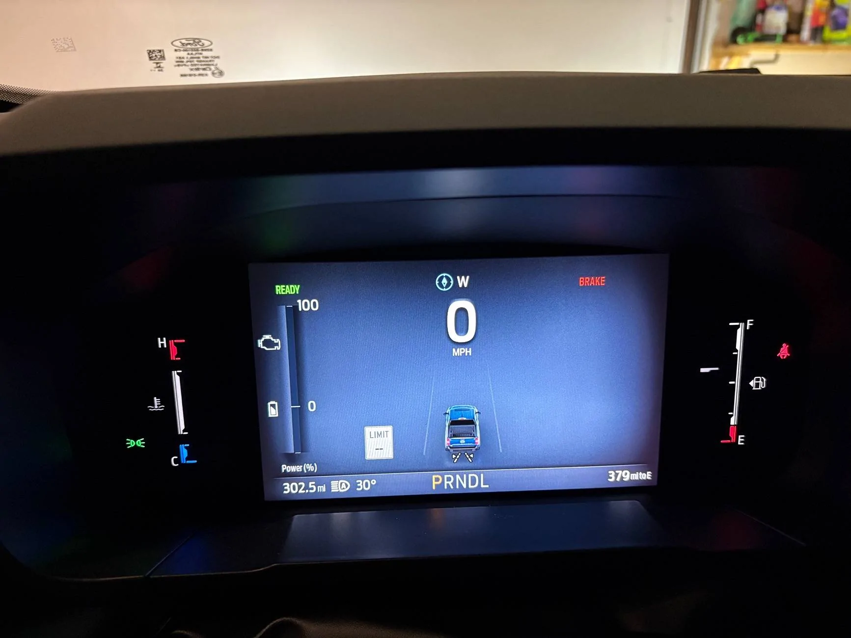 Ford Maverick Power Gauge on 2025 Maverick Hybrid IMG_8312