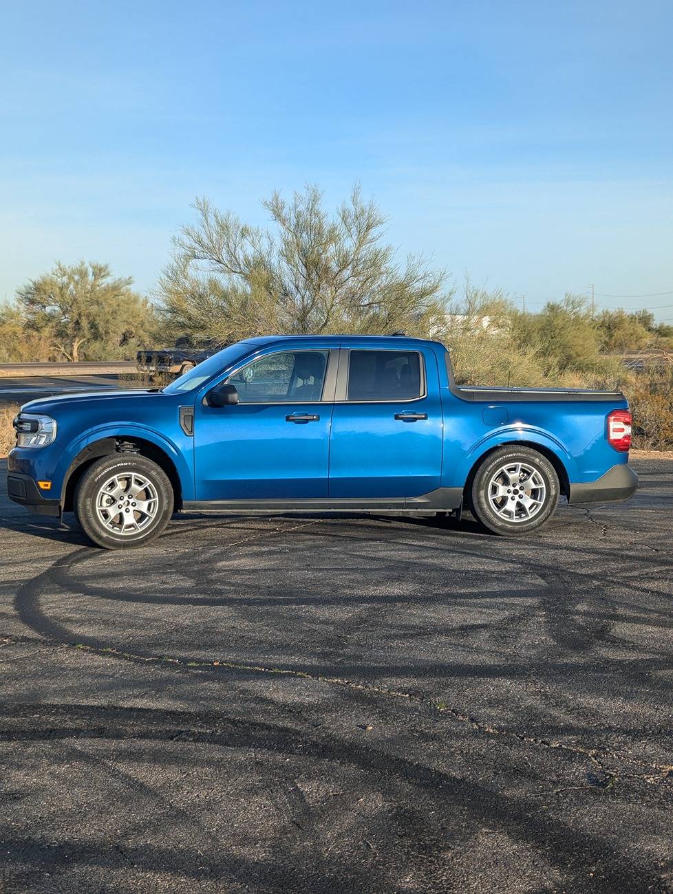 Ford Maverick Can you lower the rear to level XLT Hybrid? PXL_20250202_001214217