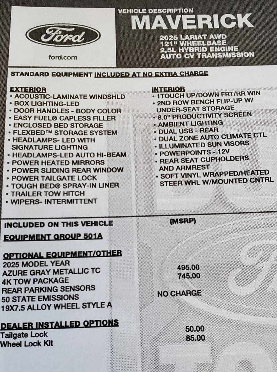 Ford Maverick Soon to be hybrid owner, any tips? Screenshot_20250206_015333_Messages
