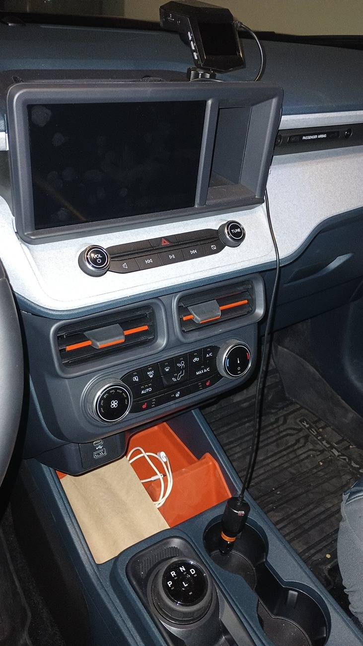Ford Maverick Lazy man's dashcam install IMG_20250206_094559530