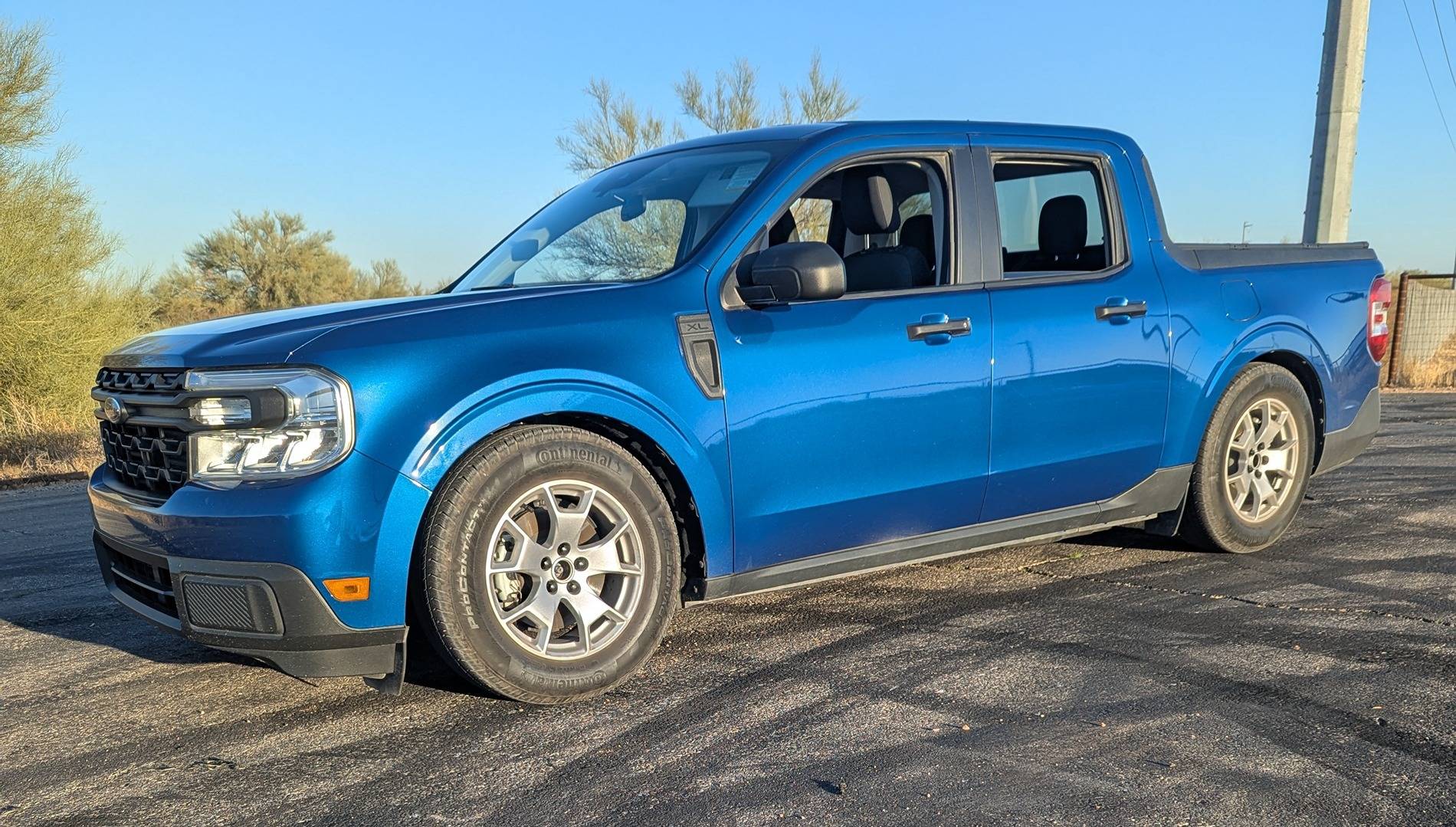 Ford Maverick Lowered on Silvers Coilovers w/ swifts PXL_20250207_001820733