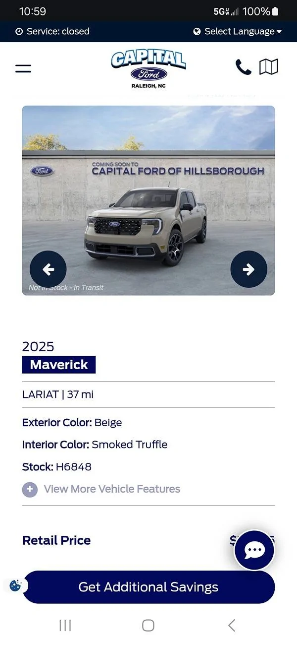 Ford Maverick Desert sand? 1000000720
