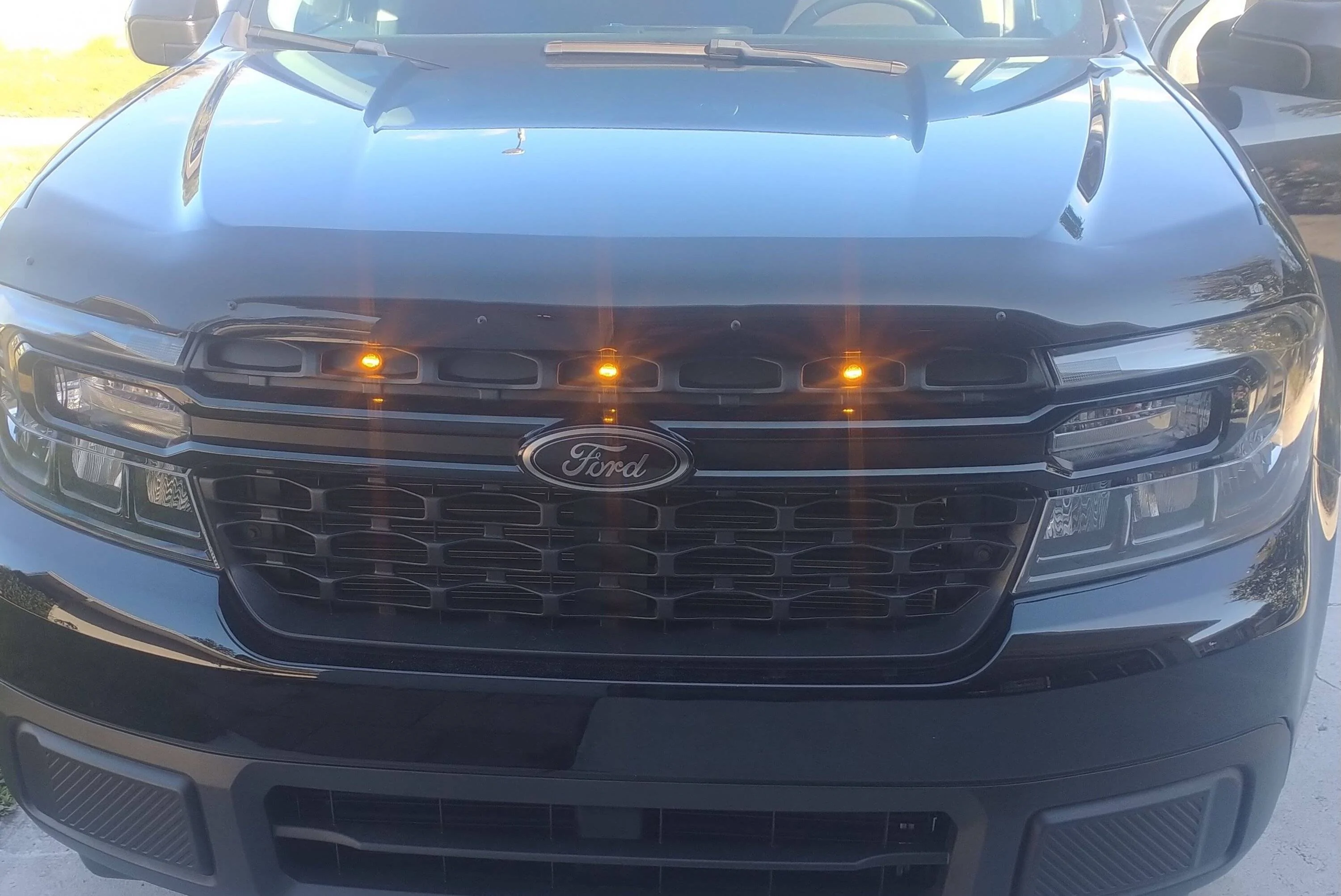 Ford Maverick My DIY raptor lights. IMG_20250209_153241