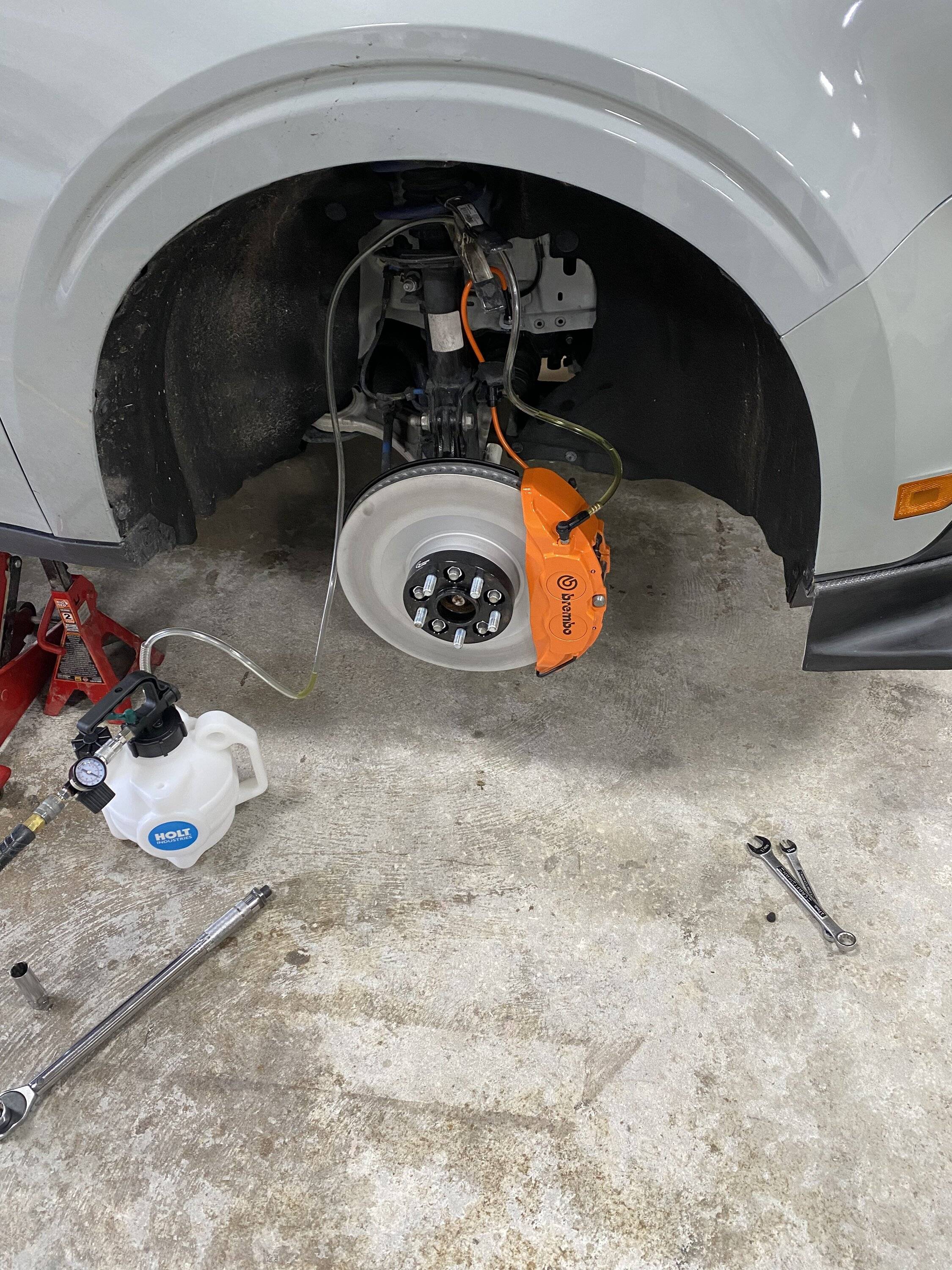 Ford Maverick BREMBO BIG BRAKES installed tempImagekNjgJW