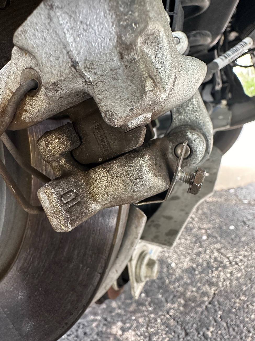Ford Maverick MGP Caliper Covers installed IMG_5600
