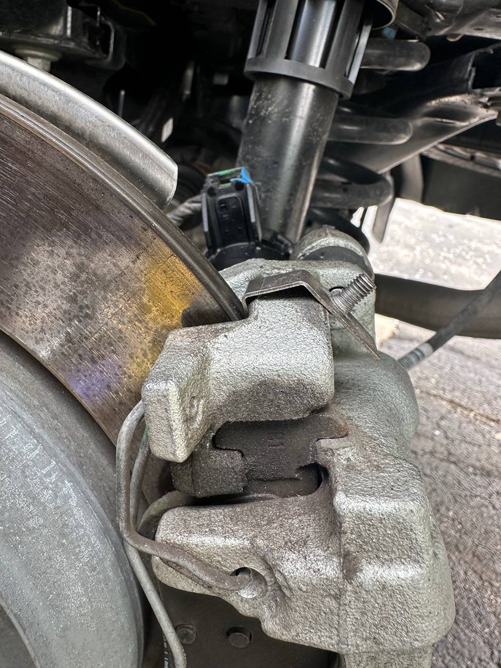 Ford Maverick MGP Caliper Covers installed IMG_5599