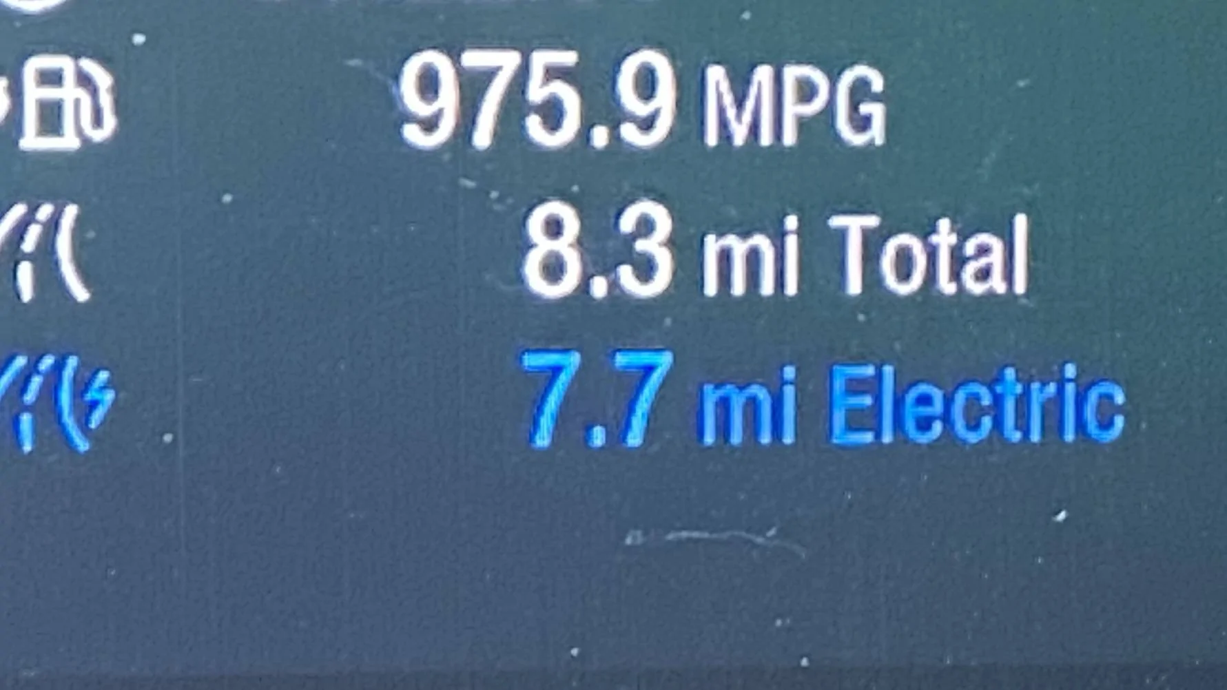 Ford Maverick Best Mileage on 2024 Maverick XLT = 158.0 MPG 1739422452862-5h