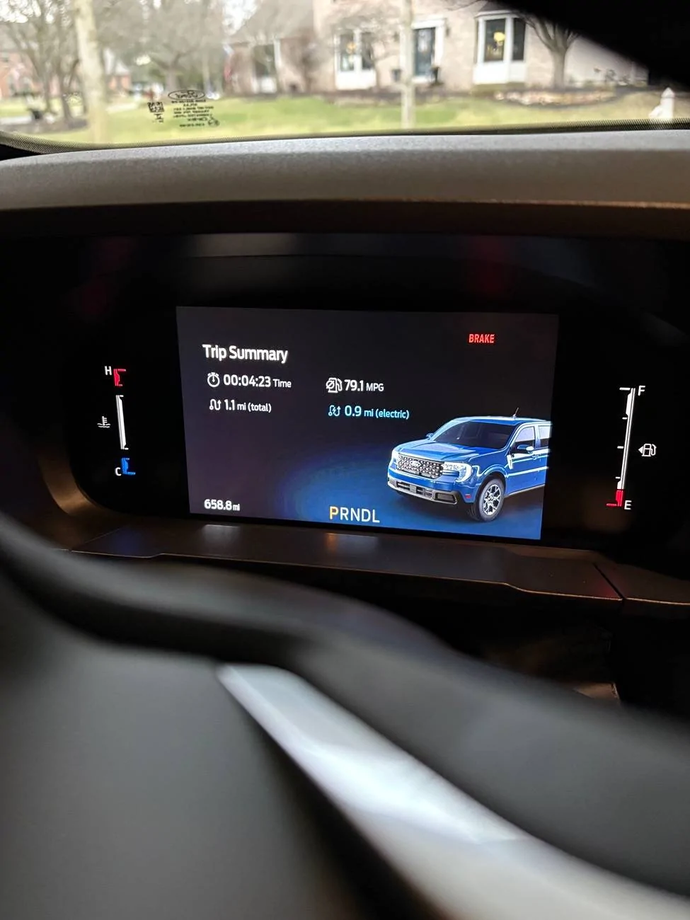 Ford Maverick Gas mpg on short trips 10 min or less? IMG_8398