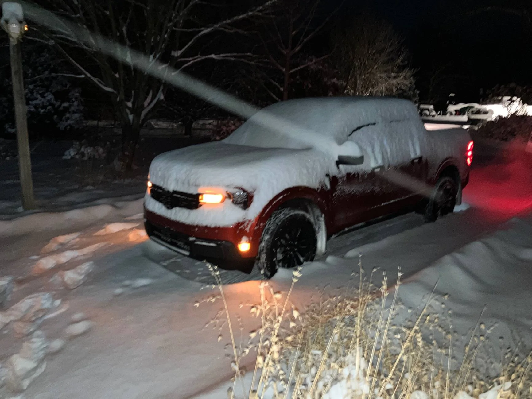 Ford Maverick Winter pics IMG_1297