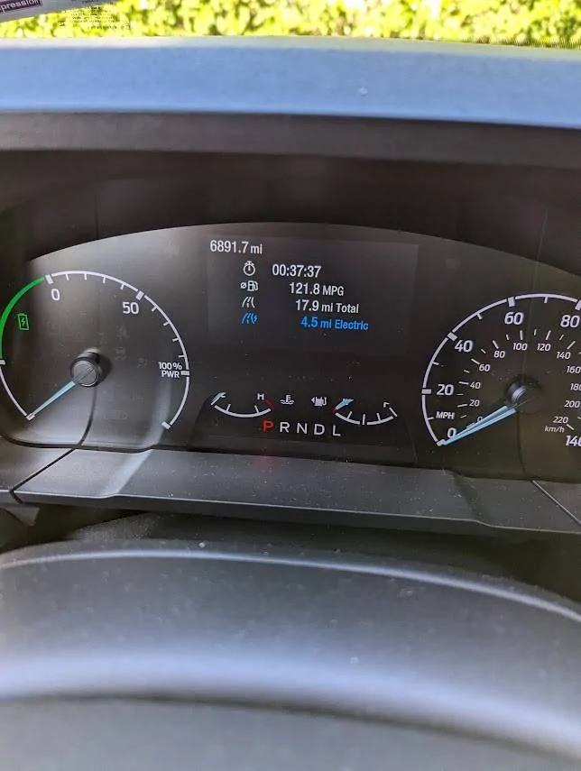 Ford Maverick Best Mileage on 2024 Maverick XLT = 158.0 MPG Going down GrandMesa