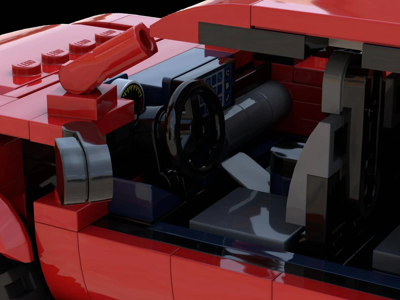 Ford Maverick Designed my own LEGO Maverick, with instructions linked! LegoFMT_Dash