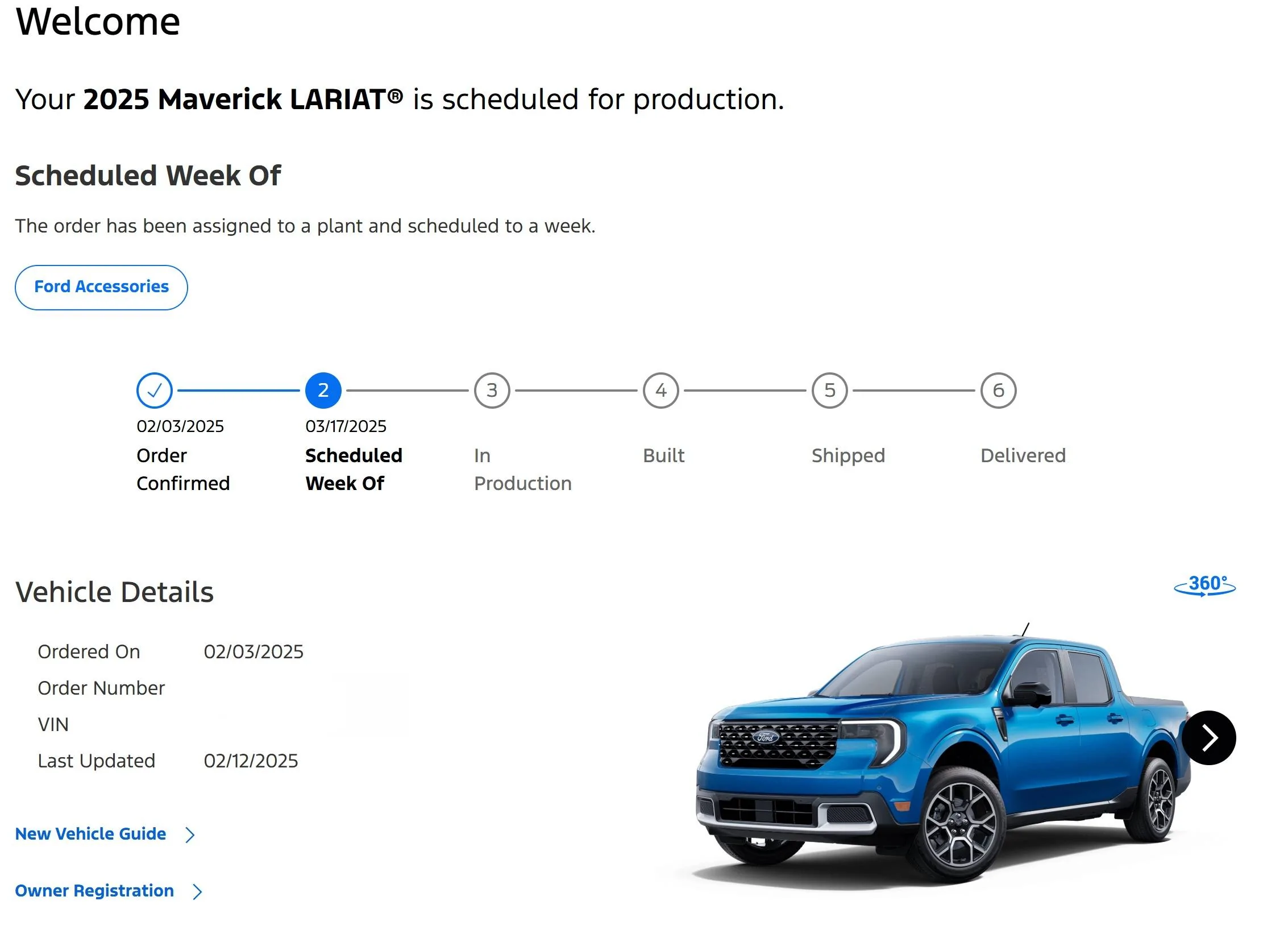 Ford Maverick New Lariat Has Been Scheduled! Mav Build