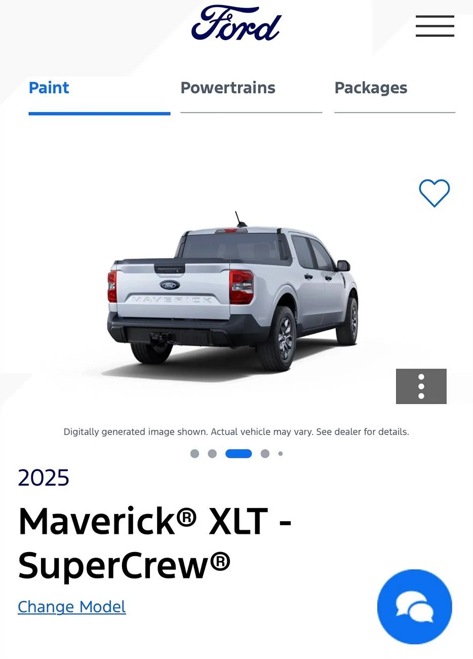 Ford Maverick 2025 XLT Hybrid AWD stock tire clearance tight IMG_2026