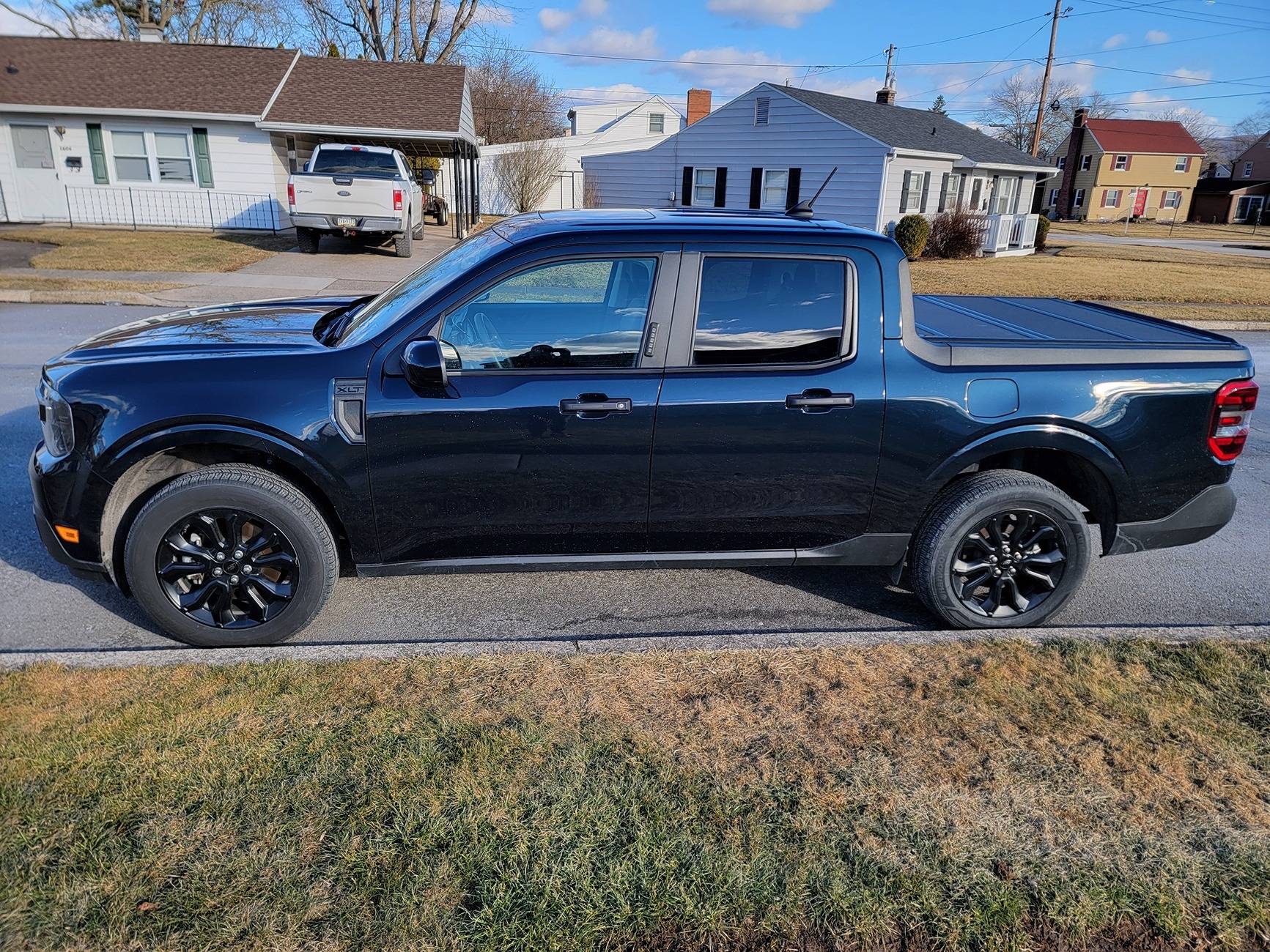 Ford Maverick Just joined the club tonight 2023 Maverick Alto blue 20250204_151915