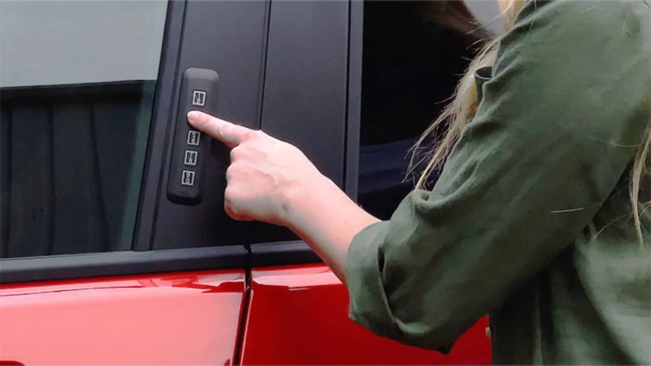 Ford Maverick Keypad code imag