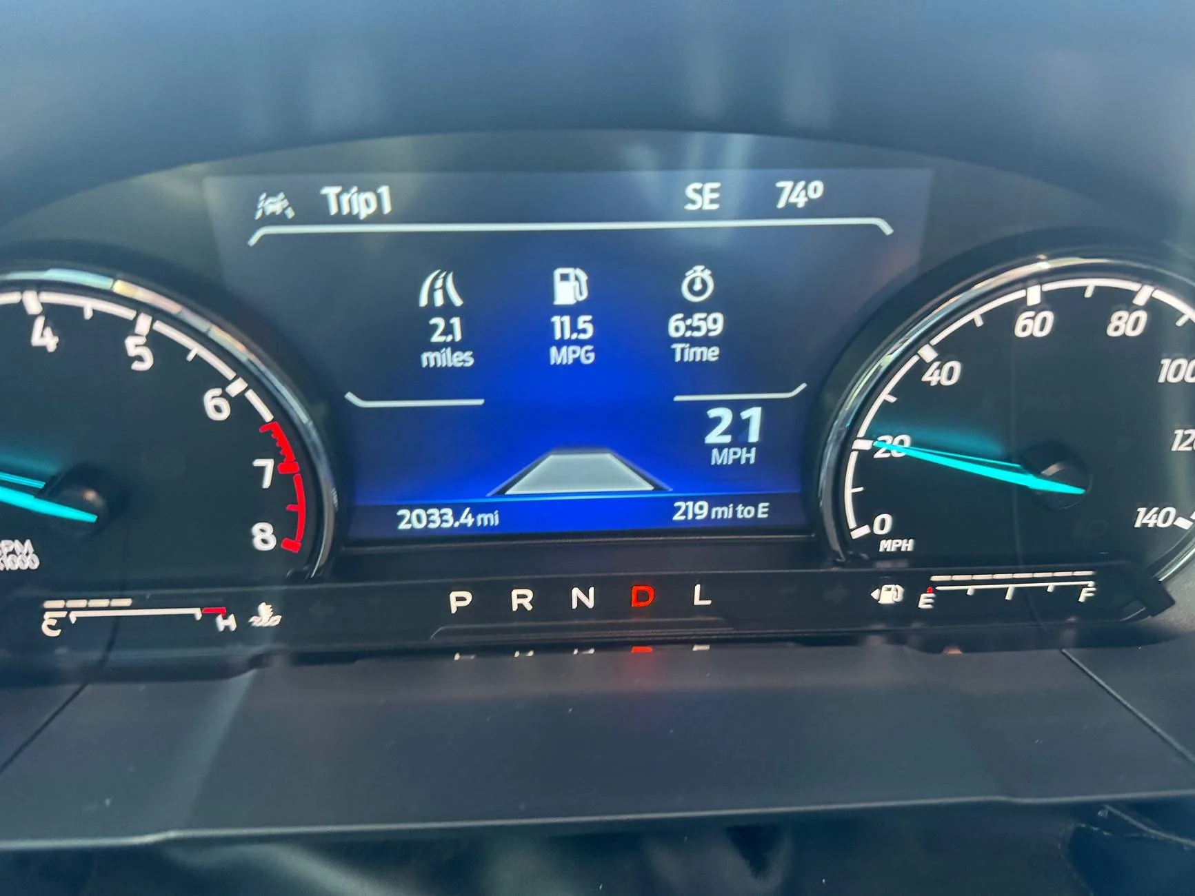 Ford Maverick Gas mpg on short trips 10 min or less? IMG_1062