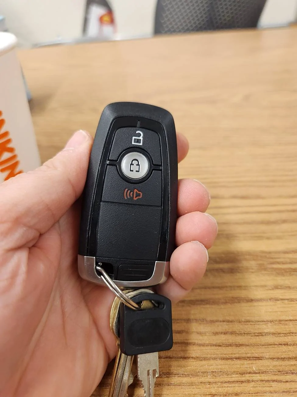Ford Maverick Easiest way to remote start Truck (alternative to App) 20250219_110708