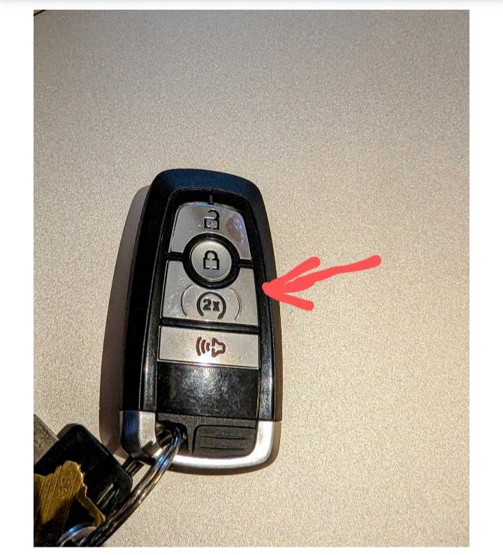Ford Maverick Easiest way to remote start Truck (alternative to App) 20250219_112016