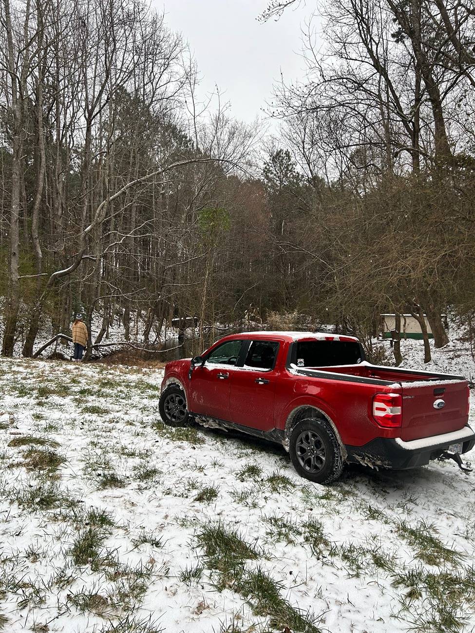 Ford Maverick Eastern Carolina snow + FWD IMG_4989