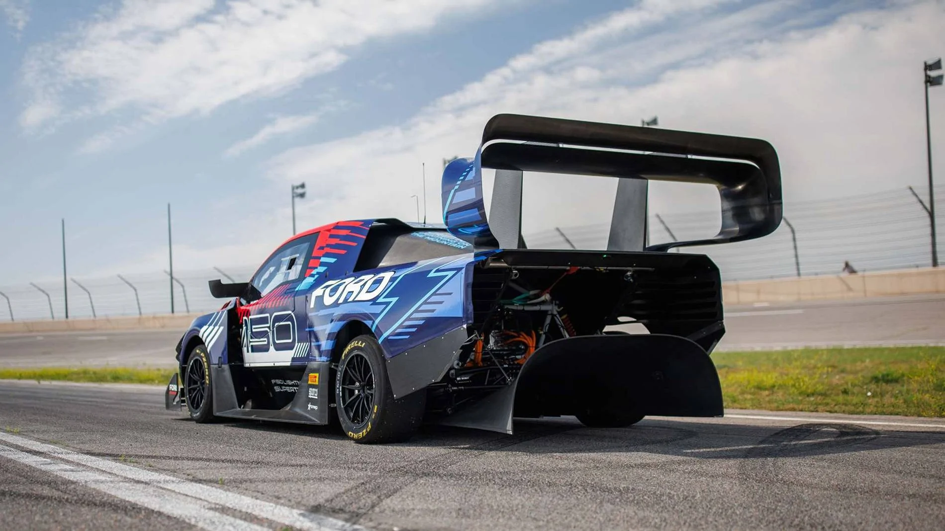 Ford Maverick Thoughts on this rear spoiler f-150-lightning-supertruck