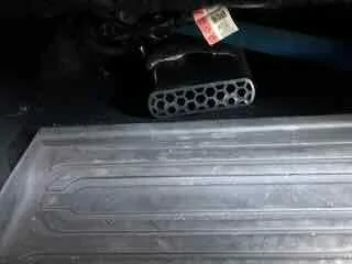 Ford Maverick Under Seat Vent Extenders IMG_5075