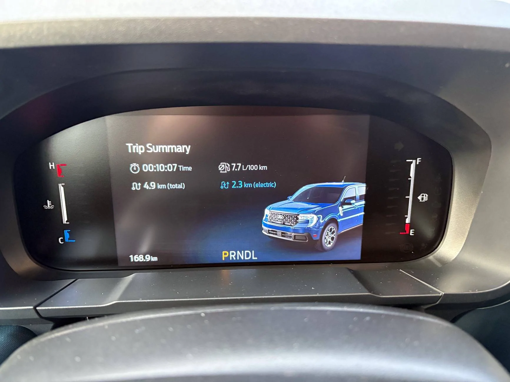 Ford Maverick Power meter question on 2025 models IMG_7538