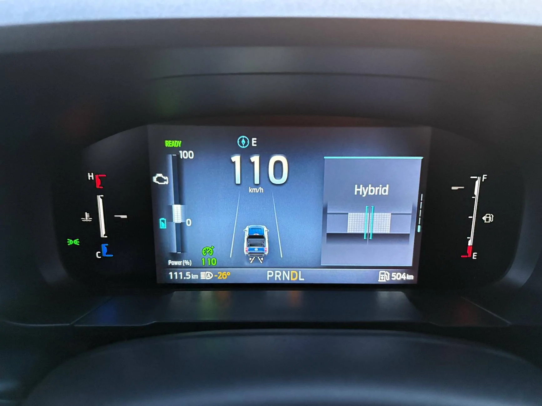 Ford Maverick Power meter question on 2025 models IMG_7522