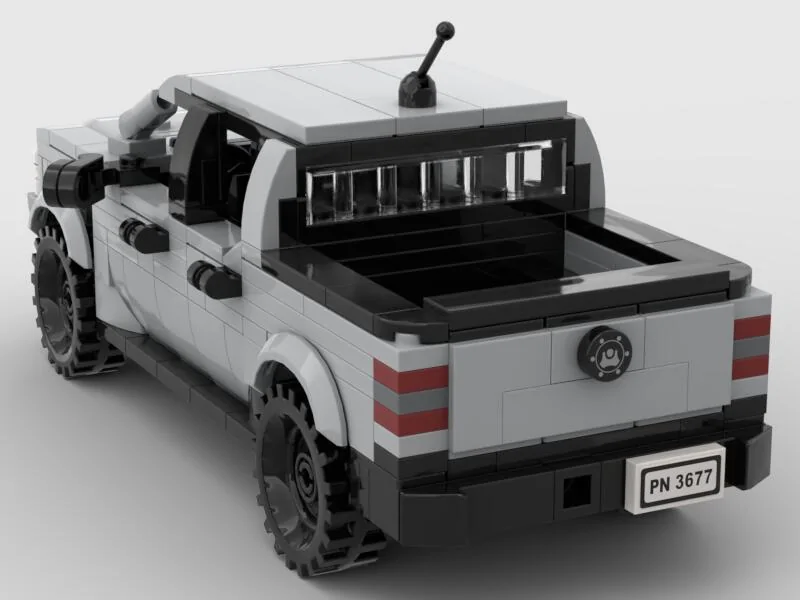 Ford Maverick Designed my own LEGO Maverick, with instructions linked! Maverick Light Grey (Different Tailgate Design)