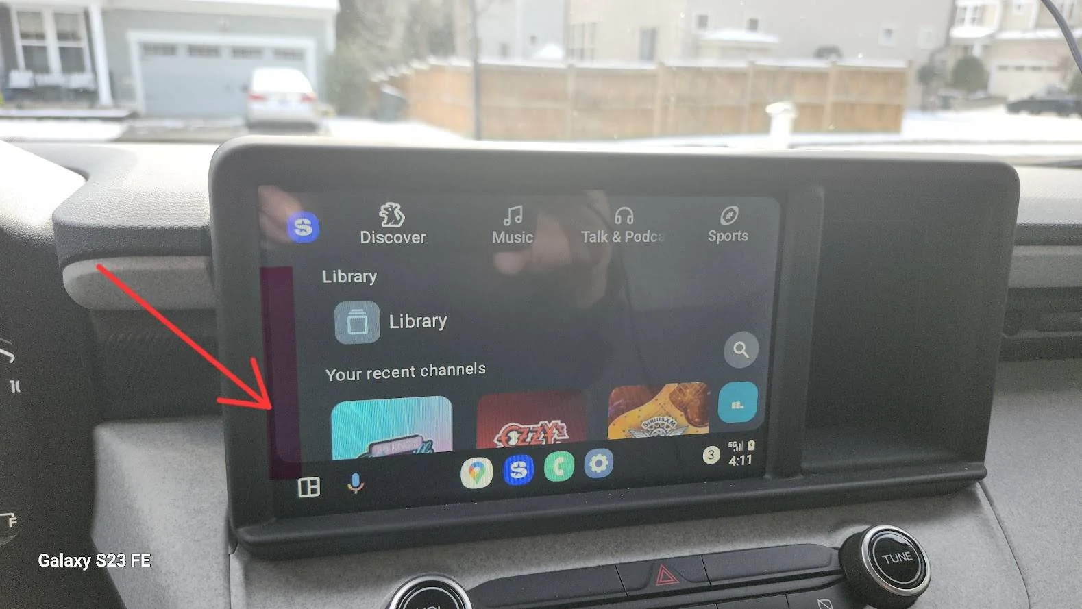 Ford Maverick Sirius Radio infotainment Maverick infotainment