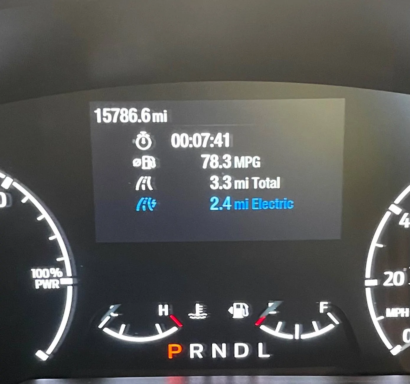 Ford Maverick Best Fuel economy on a hybrid IMG_8865