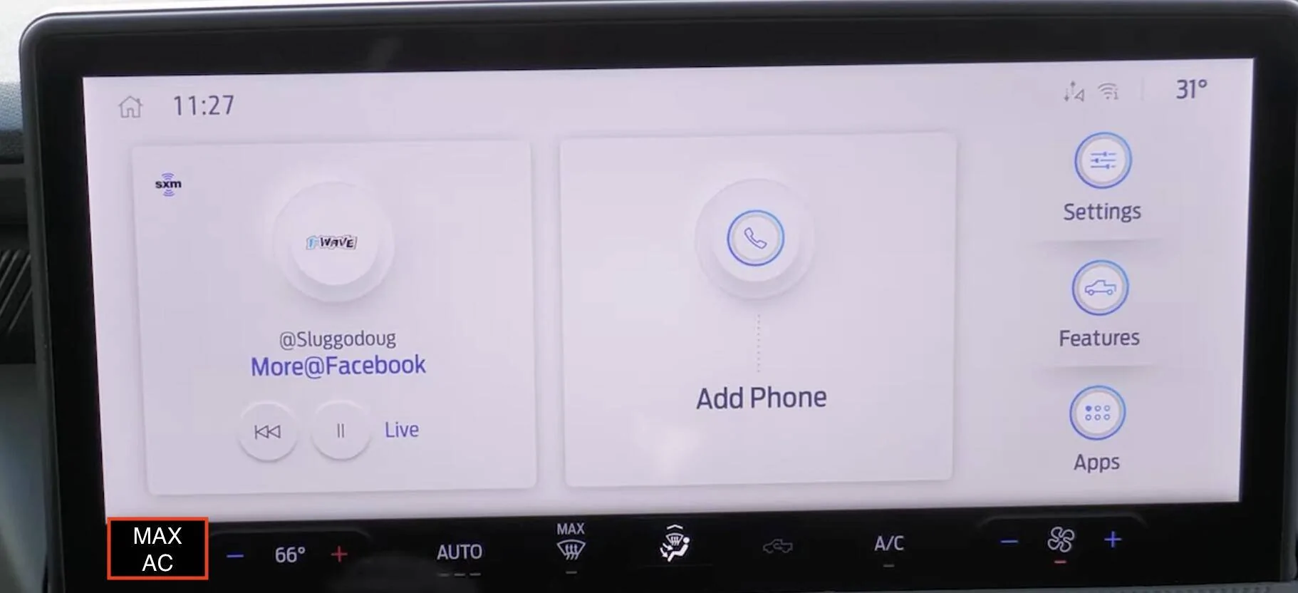 Ford Maverick Is it possible to modify/add the SYNC 4 touchscreen HVAC controls on the 2025 Maverick? Screenshot 2025-02-22 at 2.29.24 AM