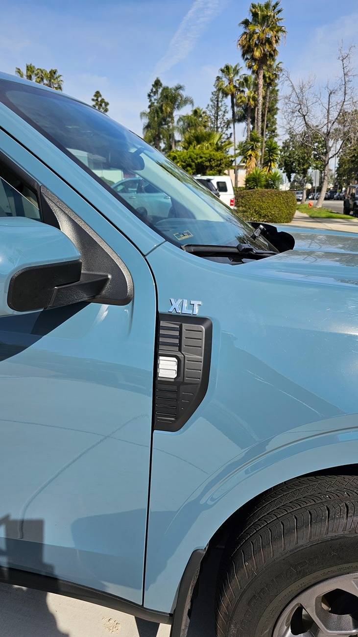 Ford Maverick INSTALLED NEW MABETT SIDE MARKERS 20250222_102540