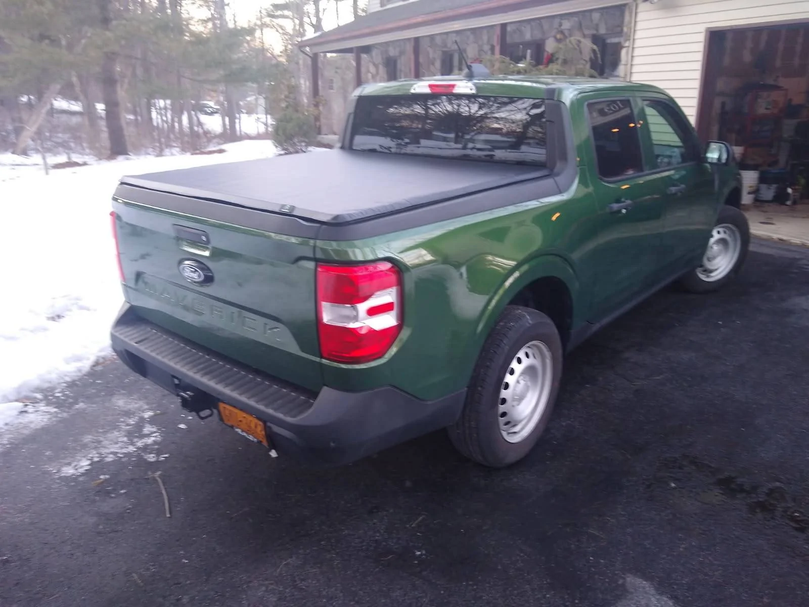 Ford Maverick Need a warm(er) day to install new toys cover