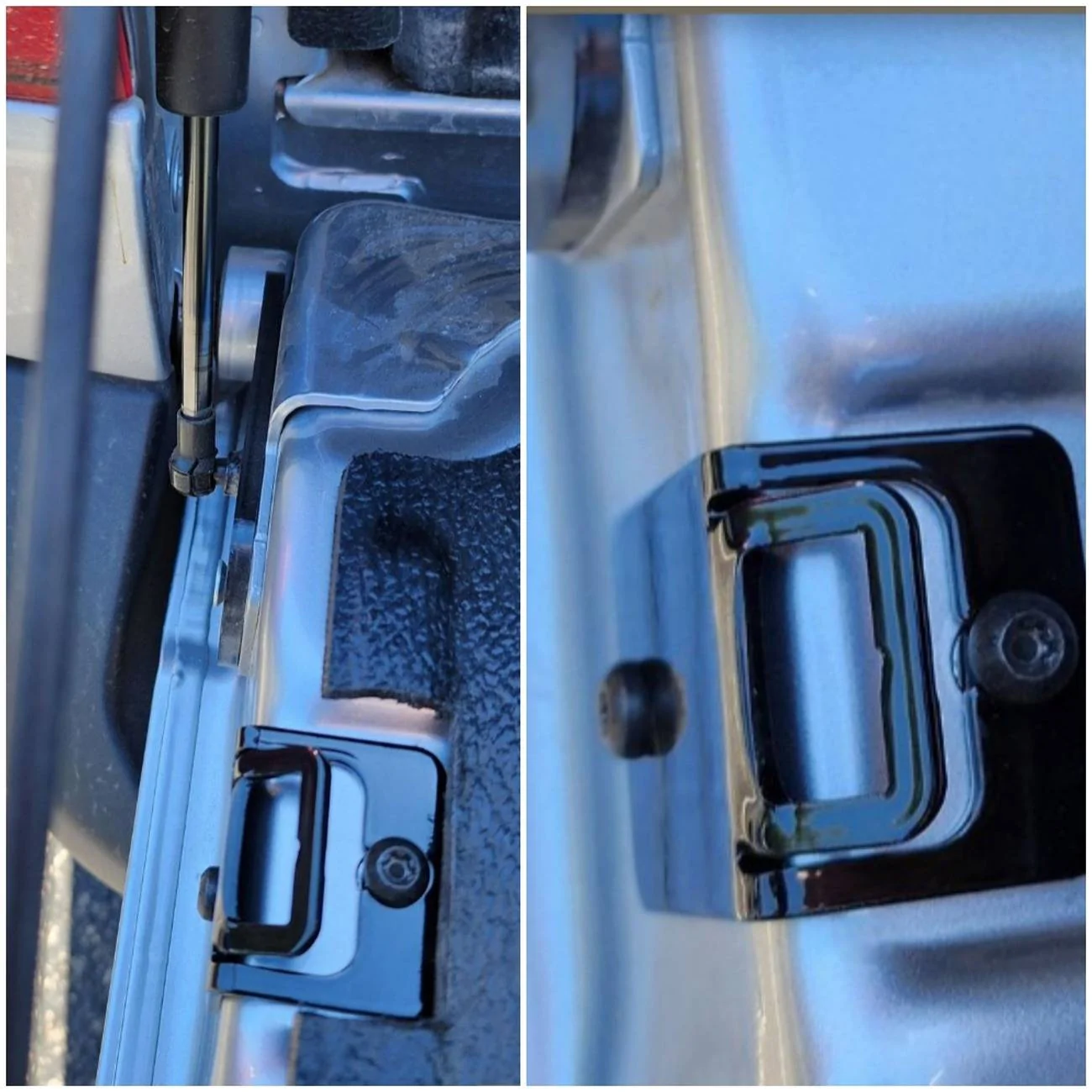 Ford Maverick Tie down that works with tailgate assist? 20250223_073130