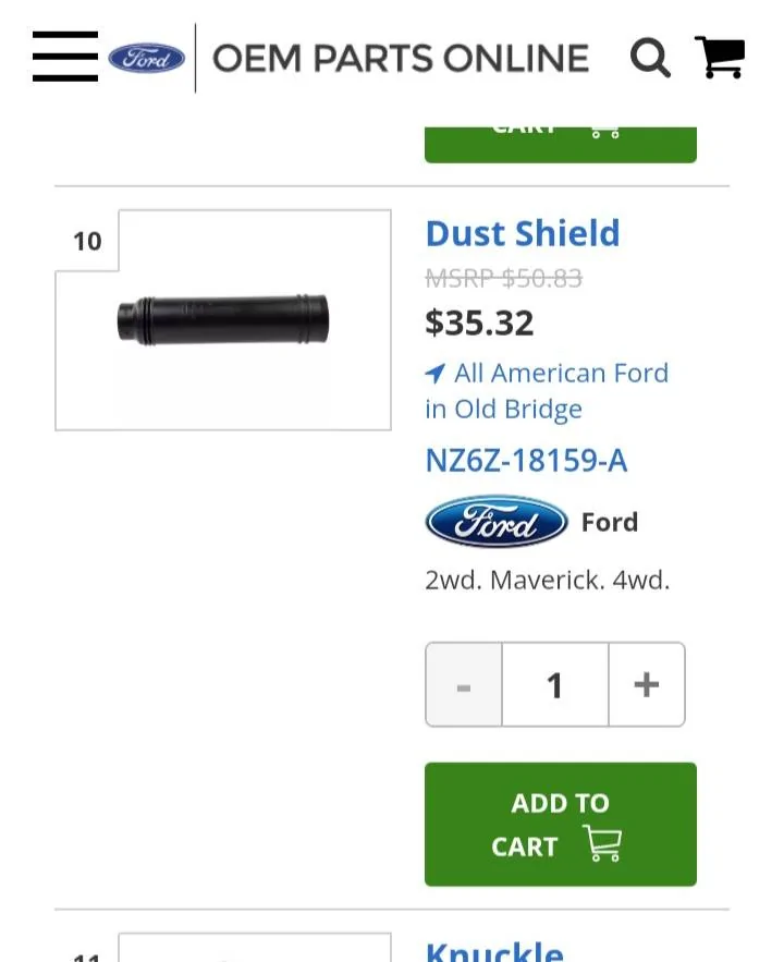 Ford Maverick Rear Shock Boot keeps failing on Maverick Hybrid FWD 20250223_092406
