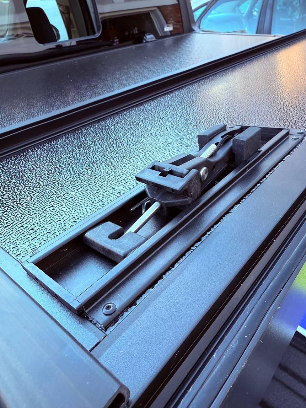 Ford Maverick Installed OEDRO Hard Folding Tonneau Cover IMG_0632