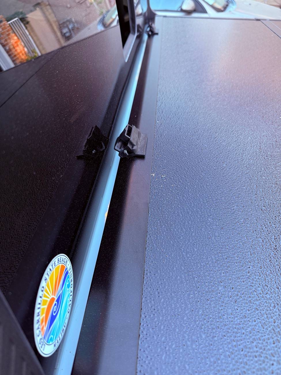 Ford Maverick Installed OEDRO Hard Folding Tonneau Cover IMG_0633