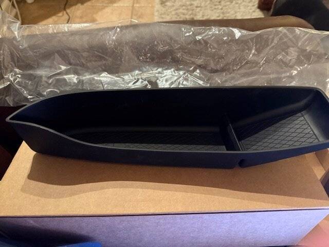 Ford Maverick Mabett front & rear  door cubby silicone trays installed Mabett_Mav Door Inserts