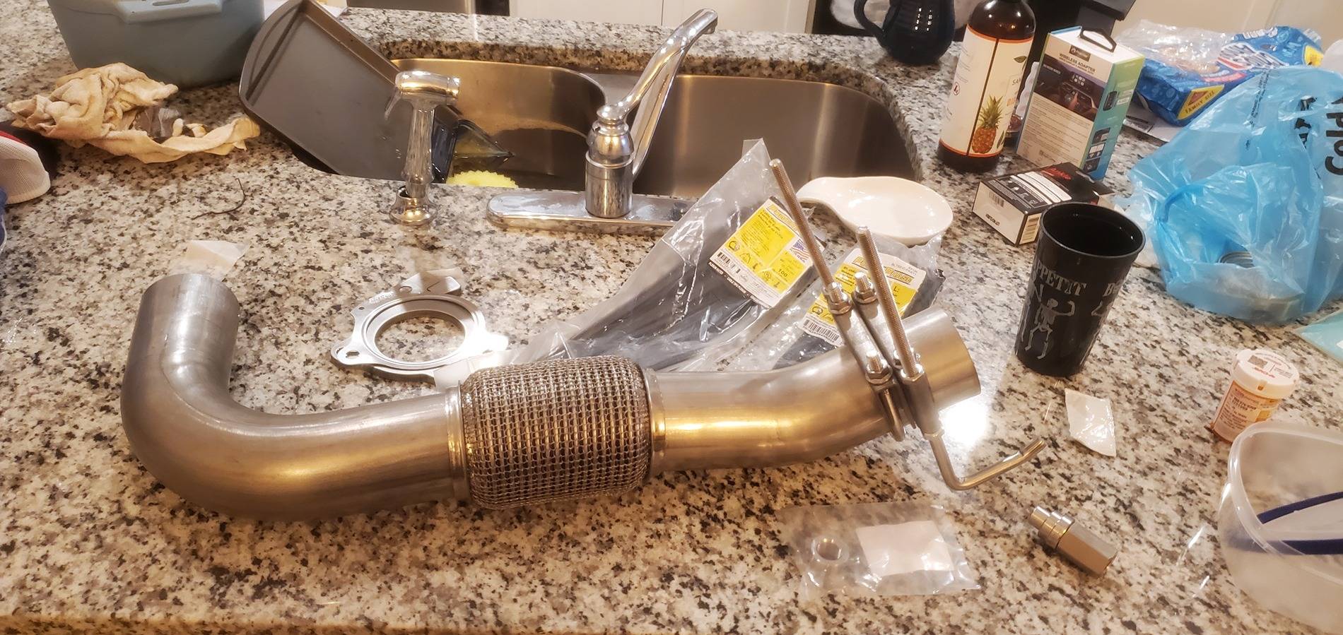 Ford Maverick Downpipe flange ID? Possible downpipe alternatives? 20250224_230932