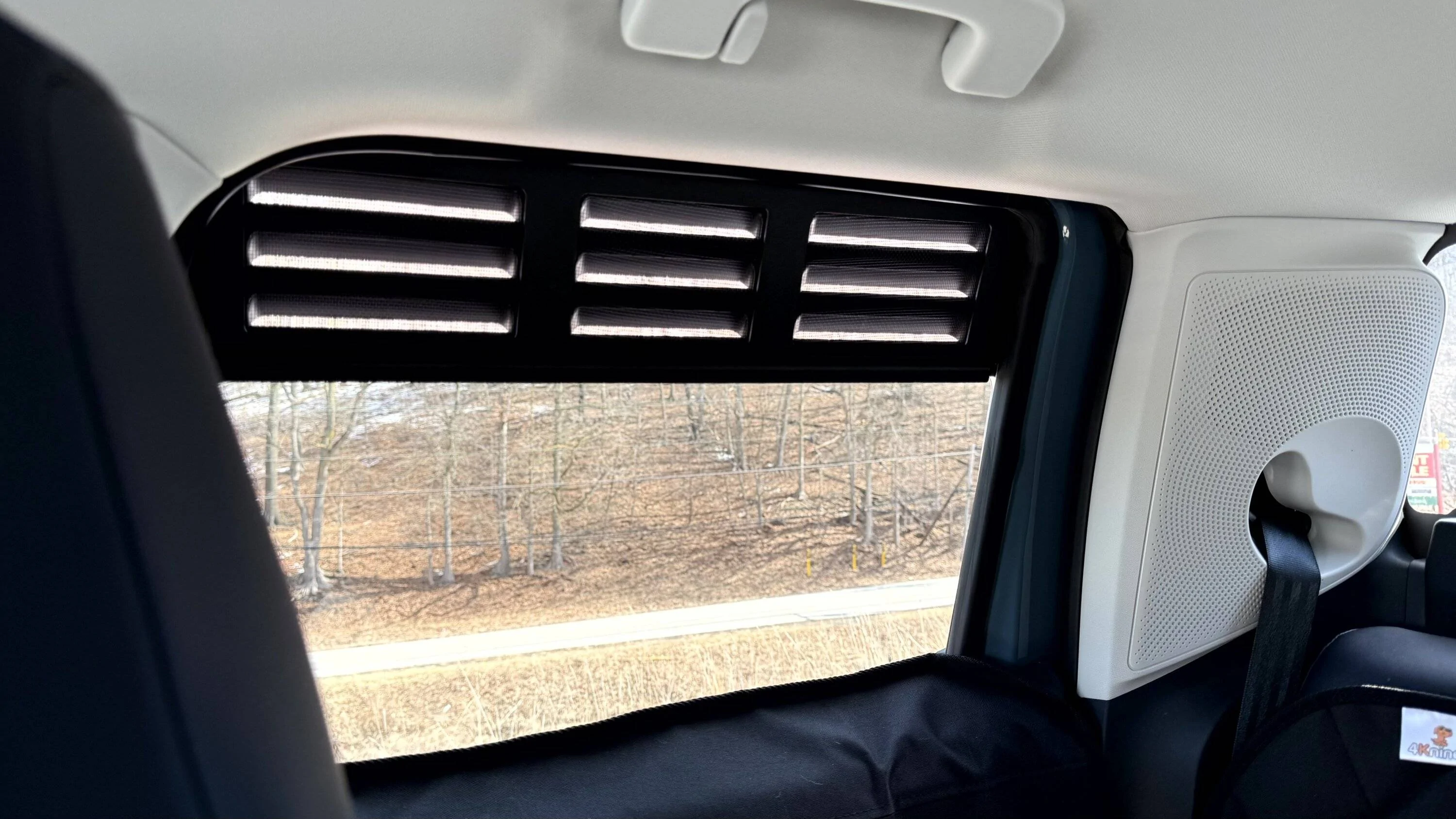 Ford Maverick Installed the Mabett Rear Window Vents Amazon3