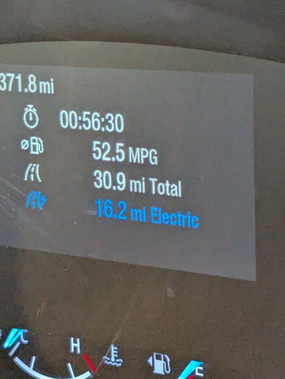 Ford Maverick Miles per gallon …. PXL_20250225_141440626