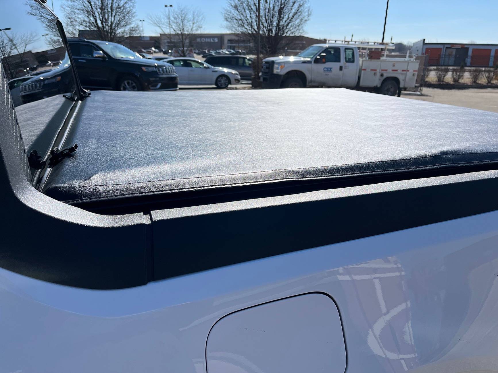 Ford Maverick New Amazon Bed Cover installed IMG_8186