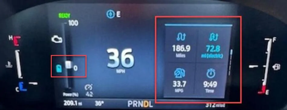 Ford Maverick Lock screen views and settings once set up 1740601899401-am