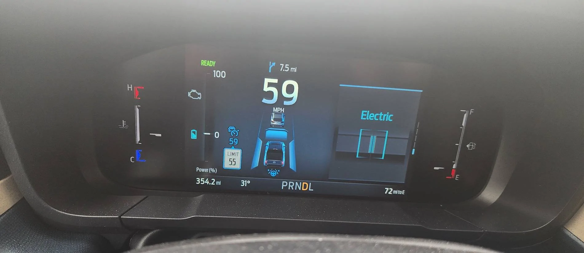 Ford Maverick Around town mpg: 2025 Maverick Hybrid AWD HyBred_20250212_110739