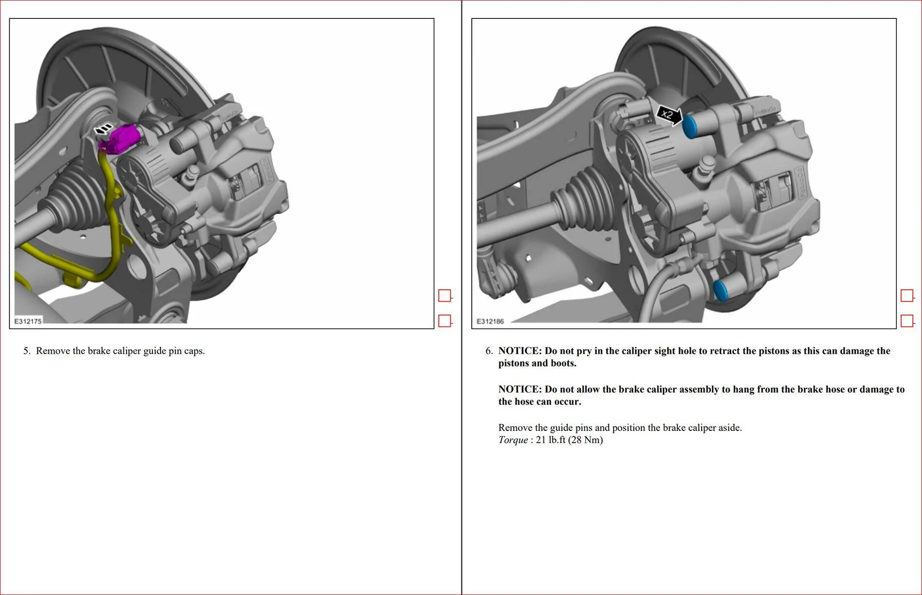 Ford Maverick Doing brakes yourself Rear 002