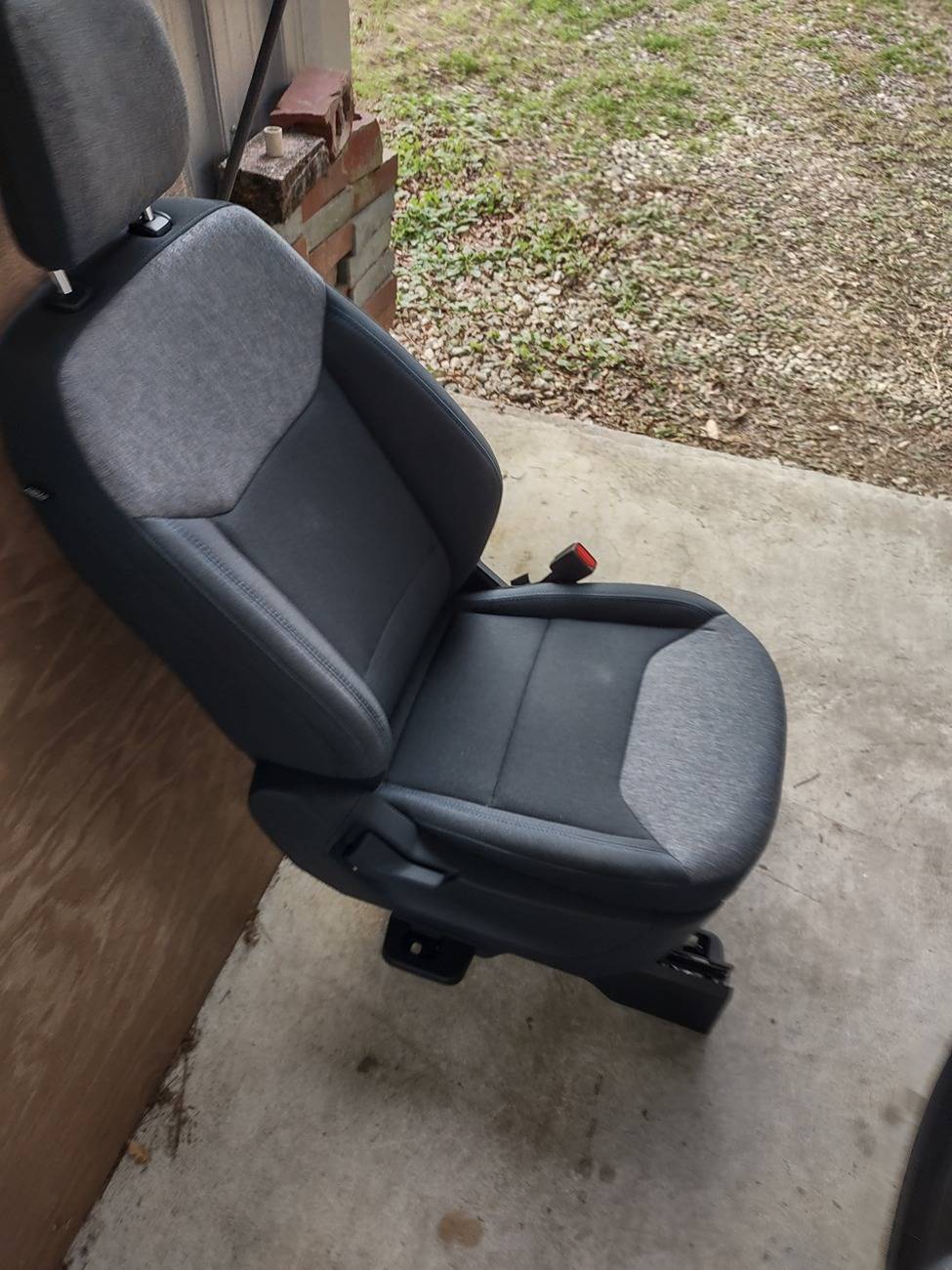 Ford Maverick Swap power seat into manual truck IMG_20250304_174156894_HDR