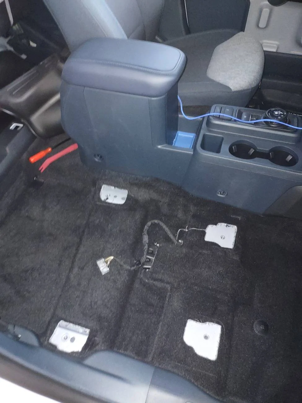 Ford Maverick Swap power seat into manual truck IMG_20250304_174207258