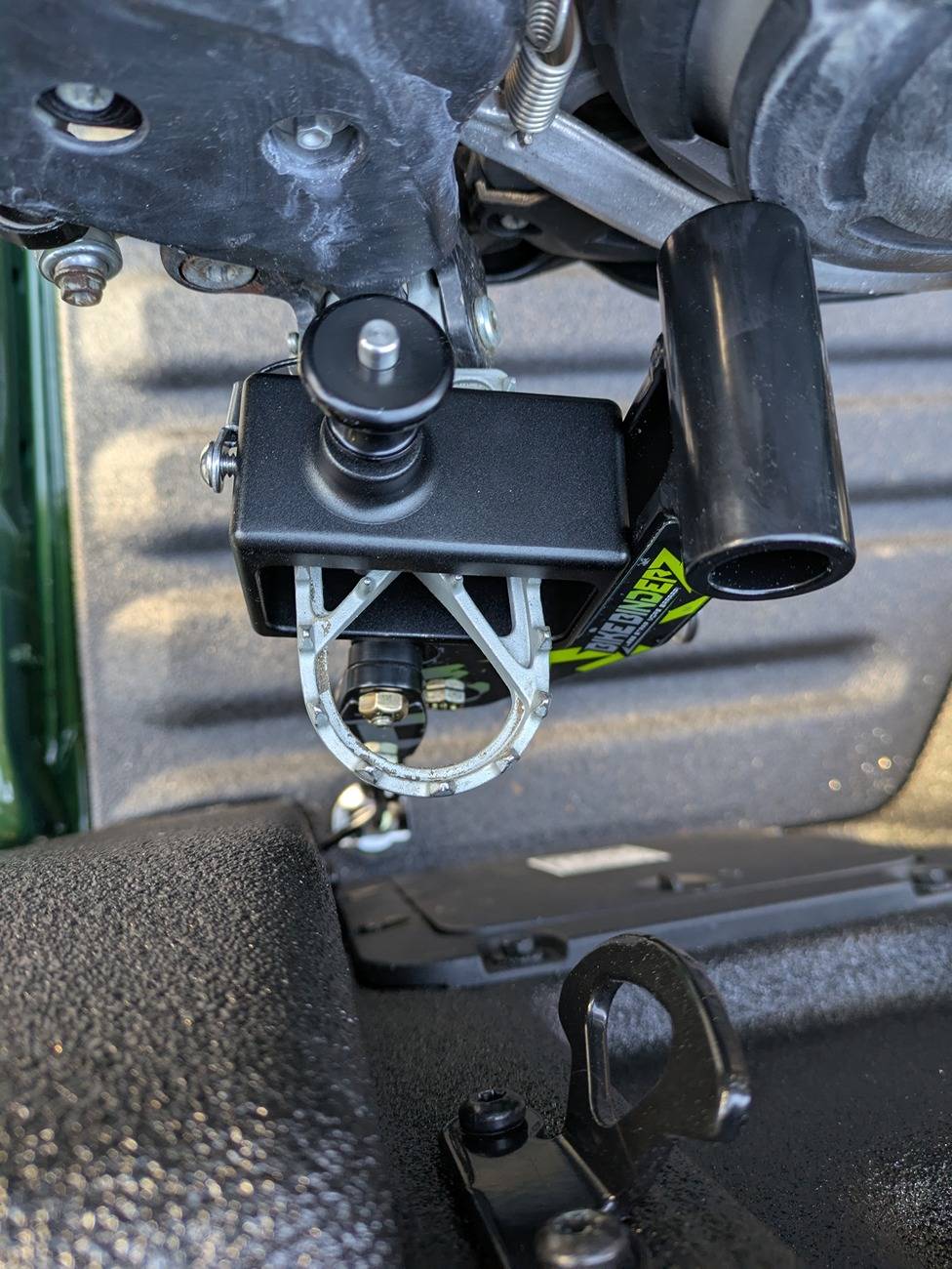 Ford Maverick Bike Binderz Install - Dirt Bike Tie Down in Bed PXL_20250223_005913230.MP