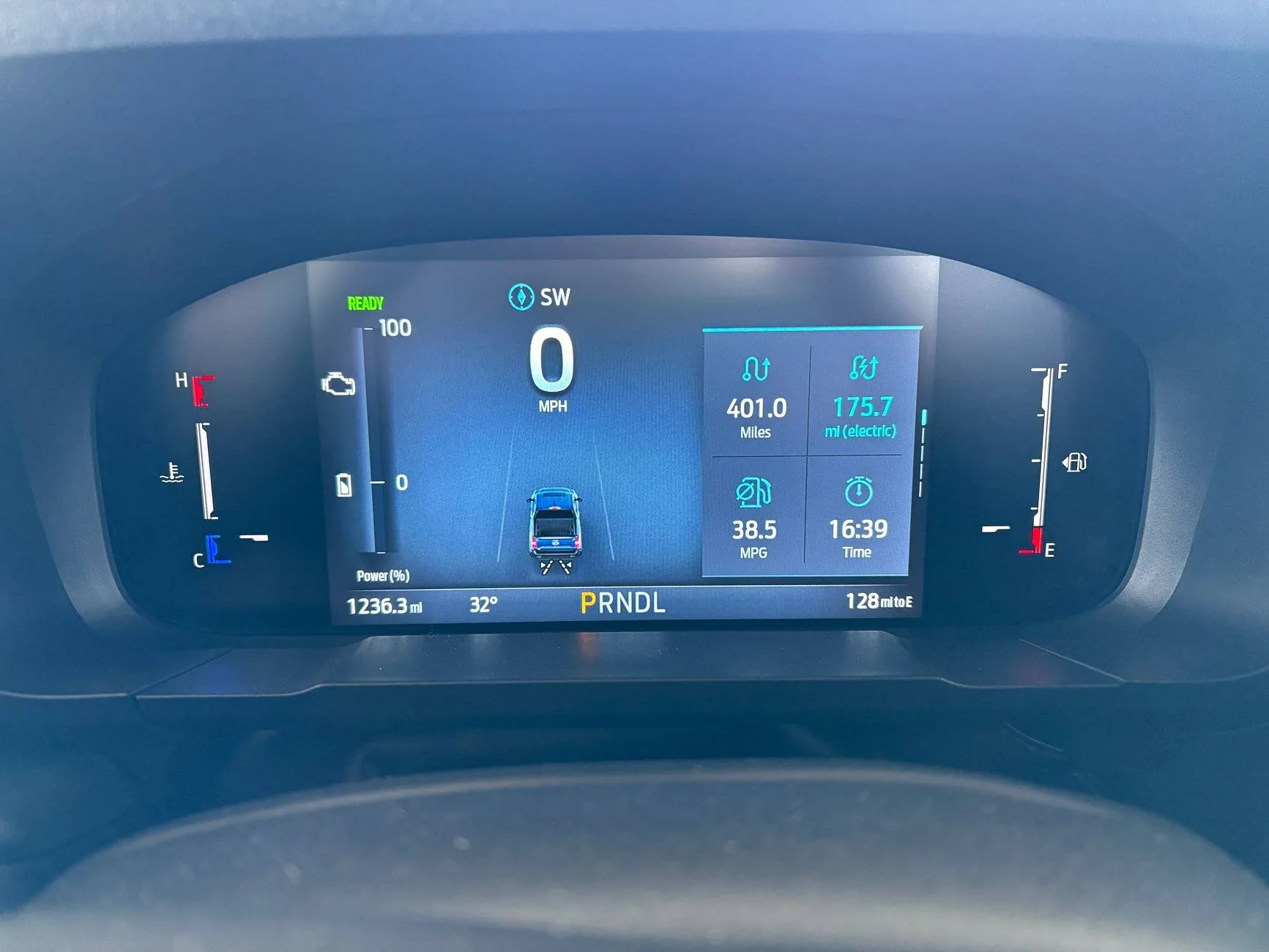Ford Maverick Best Fuel economy on a hybrid IMG_0608